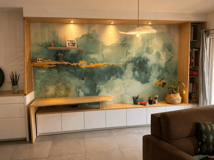Résidentiel | AGENCEMENT MURAL TABLE